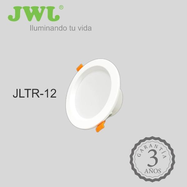 LAMPARA LED DE EMPOTRAR 12W PARA BOTE INTEGRAL DE 12CM LUZ BLANCA MARCA JWJ