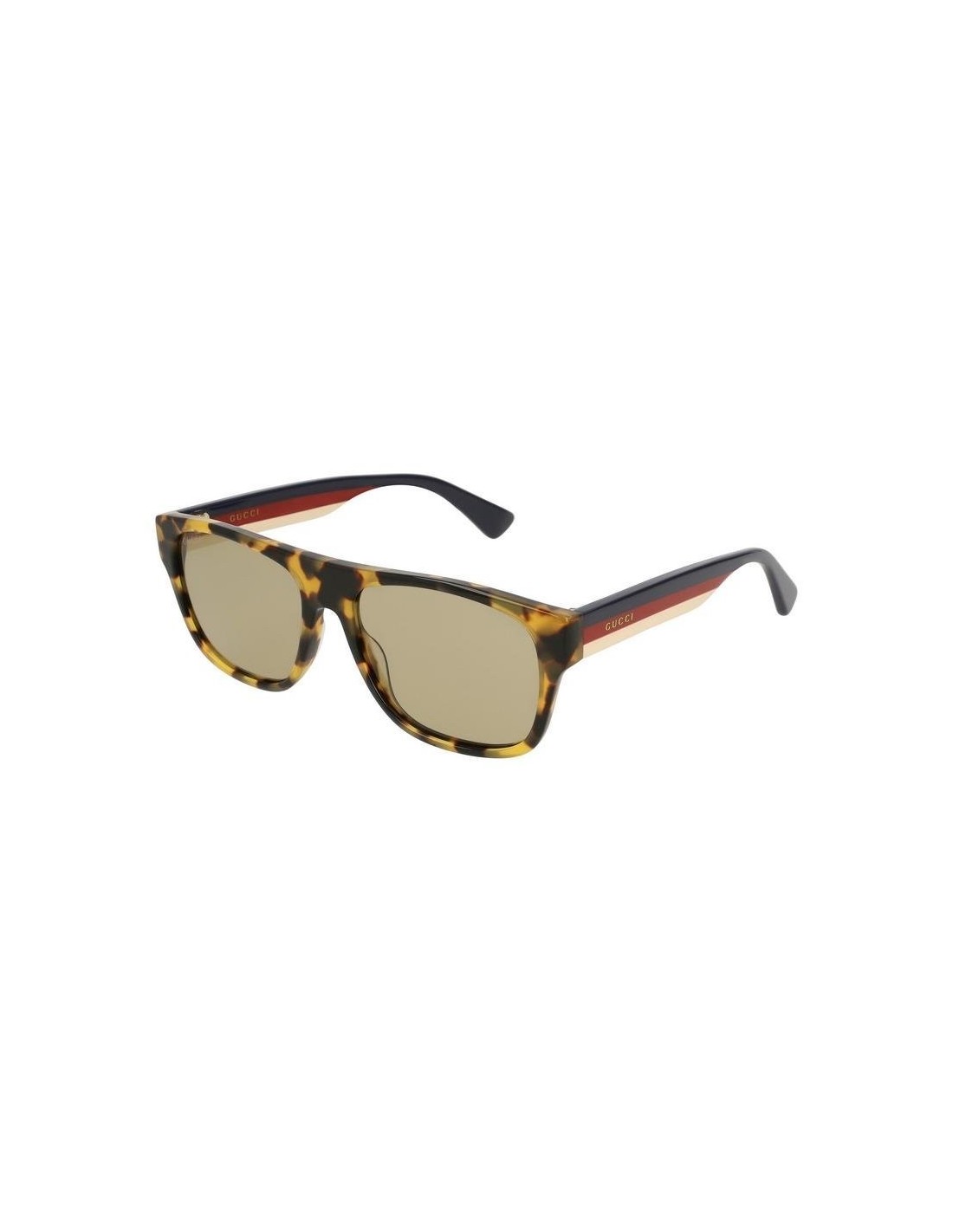 Lentes de sol Gucci Gg0341s 006 Square Shape Carey Rojo Ambar Original