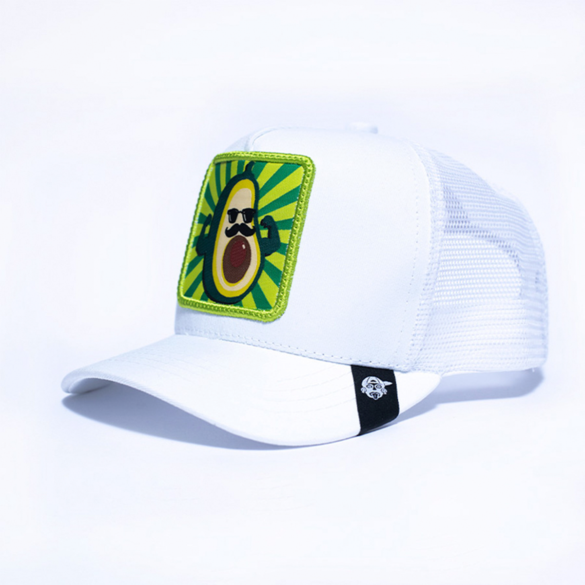 Gorra con malla y ajustador Pook Aguacate