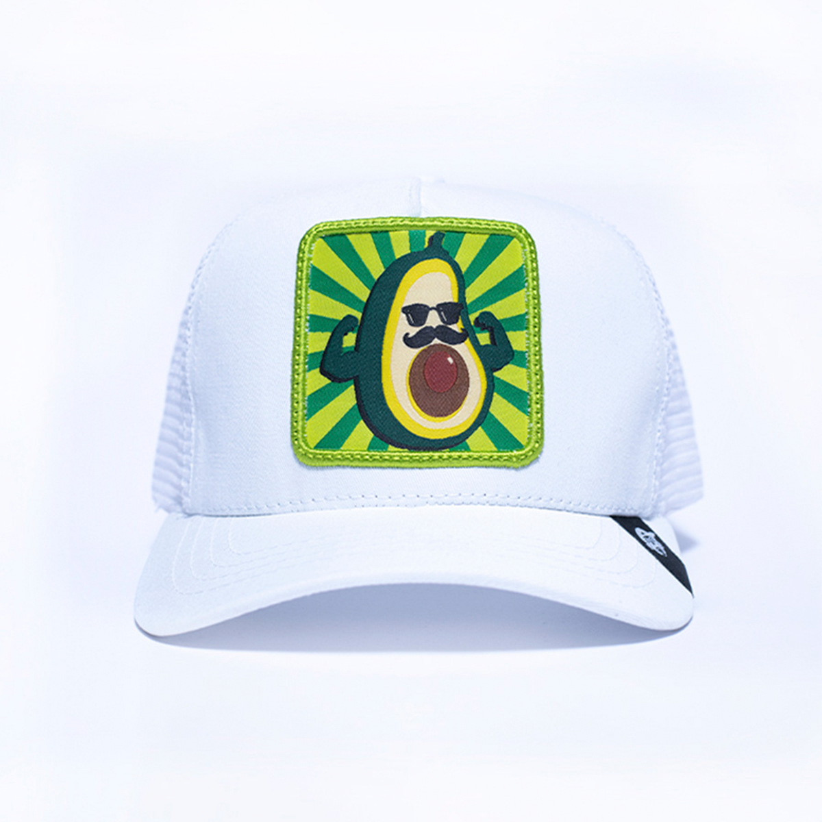 Gorra con malla y ajustador Pook Aguacate