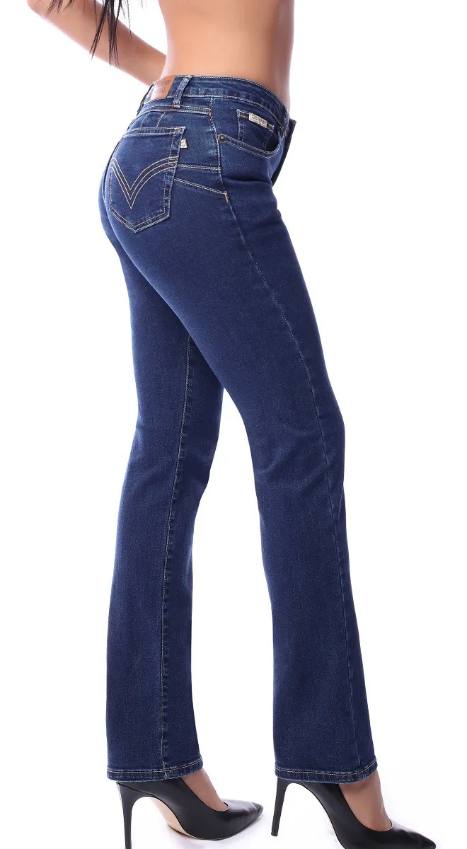 Jeans Dayana Mezclilla Stretch Cintura Alta 009.
