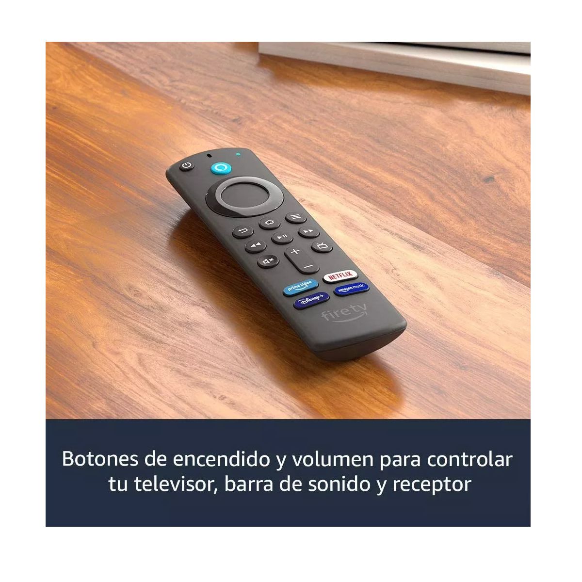Amazon Fire TV Stick 4K 3.ª generación de voz 4K 8GB negro con 1.5GB de memoria RAM