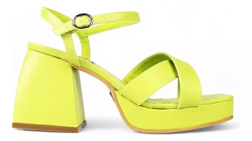 Tacones Tiras Cruzadas Colores Básico Premium Berry 7403.