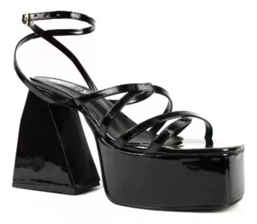 Tacones Plataforma Para Dama Tiras Con Talon Berry 7476.