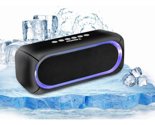 Bocinas Bluetooth Bocina Inalambrica Con Led Moreka Dk-7