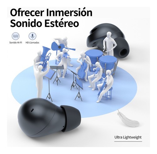 Audífonos In-ear Inalámbricos Bluetooh 5.3 Mankiw D06 Mini.