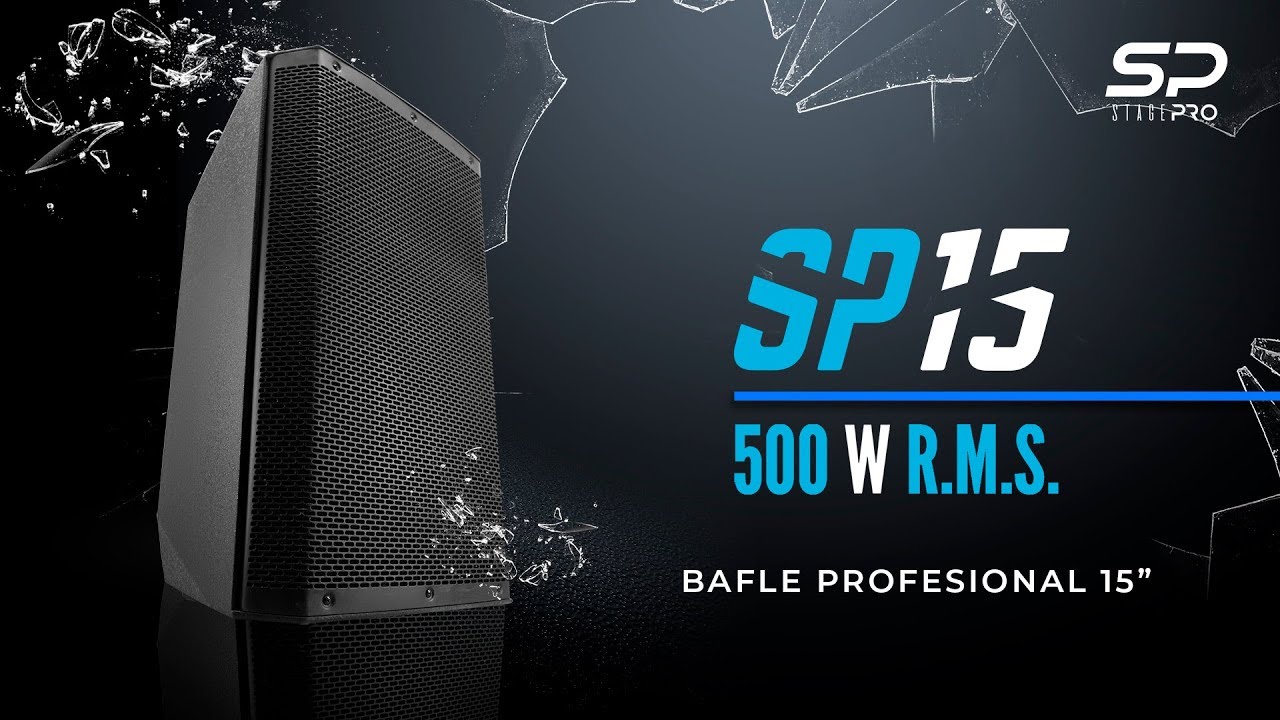 BAFLE ALIEN PRO SP15 BIAMPLIFICADO.