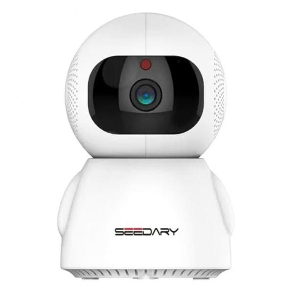 Cámara Wifi SEEDARY A3-F30 1080p gira 360° con Visión Nocturna y audio bidireccional para Interior