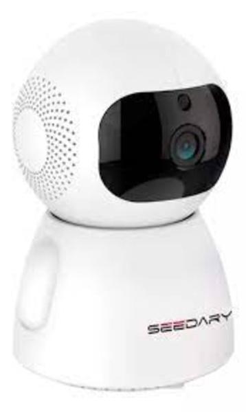 Cámara Wifi SEEDARY A3-F30 1080p gira 360° con Visión Nocturna y audio bidireccional para Interior