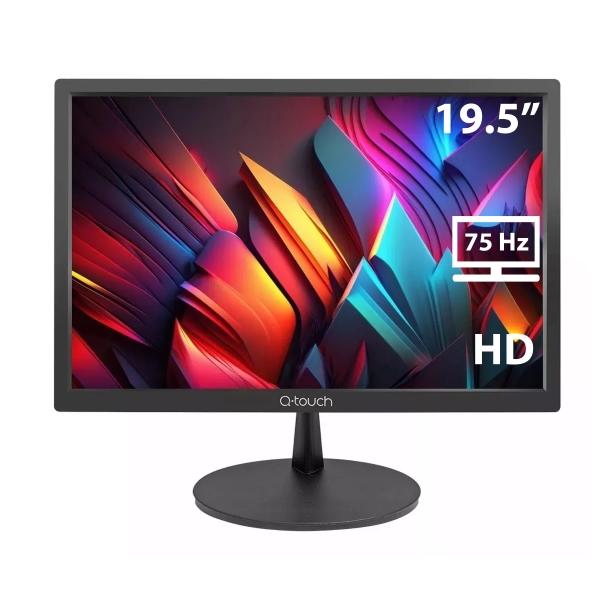 Monitor QTouch QT-1900 LED 19.5" HD HDMI Negro.