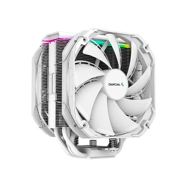Disipador Deepcool AS500 Plus RGB R-AS500-WHNLMP-G, Blanco.