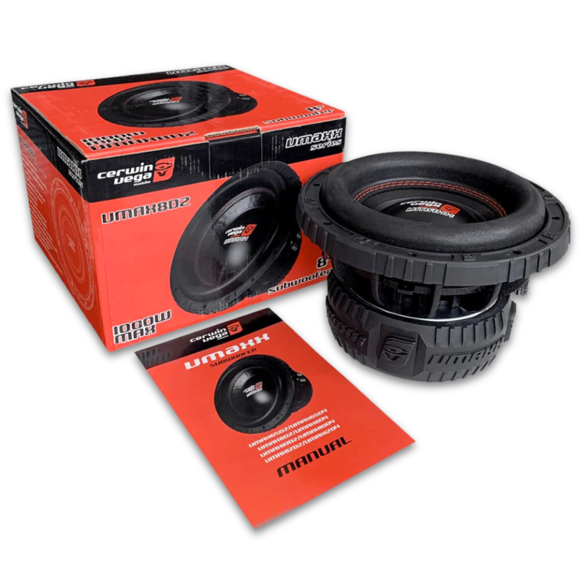 Subwoofer Cerwin Vega VMAX8D2 8 Pulgadas 1000 W Max 2 Ohms.