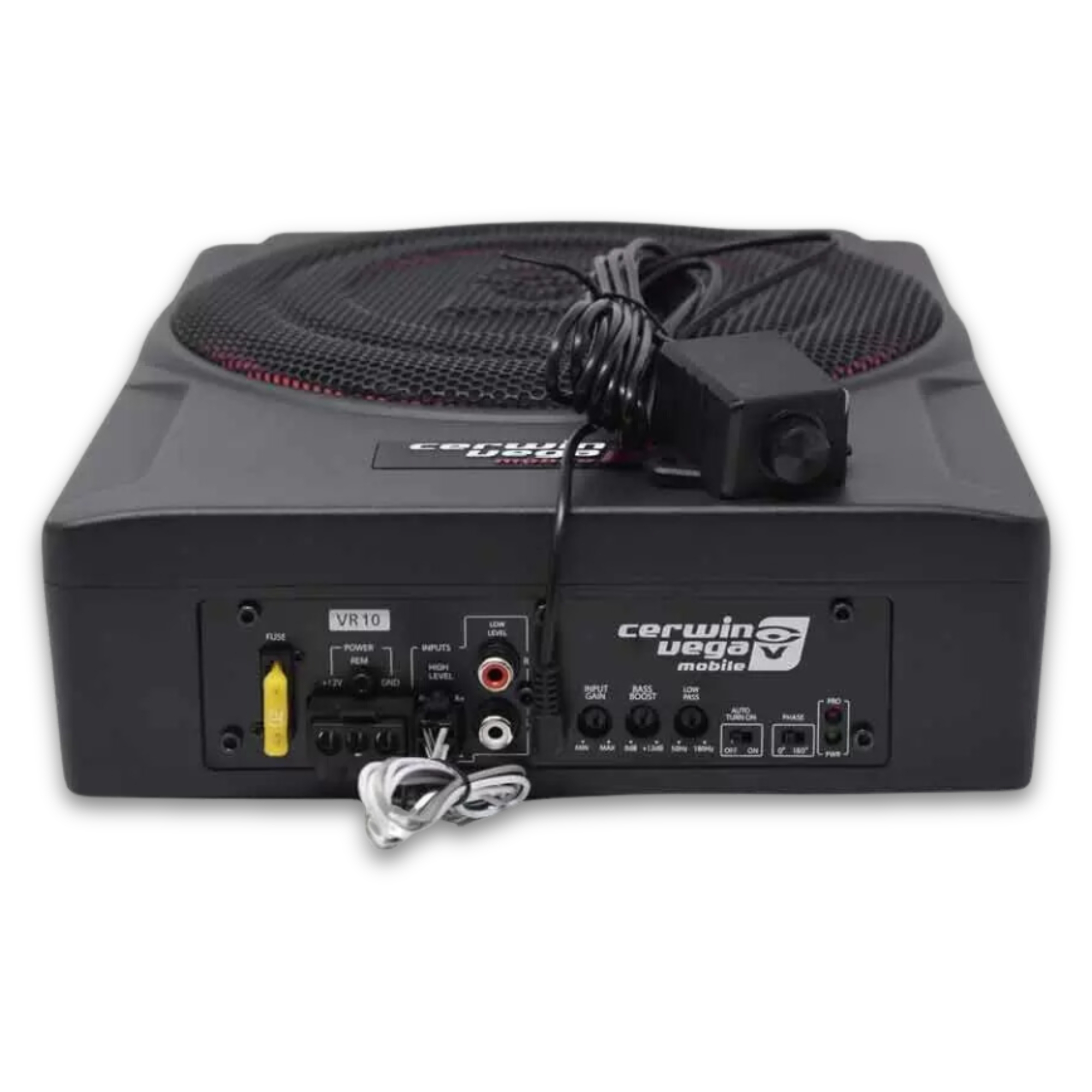 Subwoofer 10 Amplificado Cerwin Vega VR10 con Radiador.
