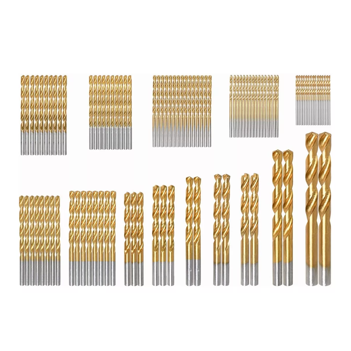 Juego De Brocas Herramientas 1.5-10mm P/madera/metal 99 Pzs 