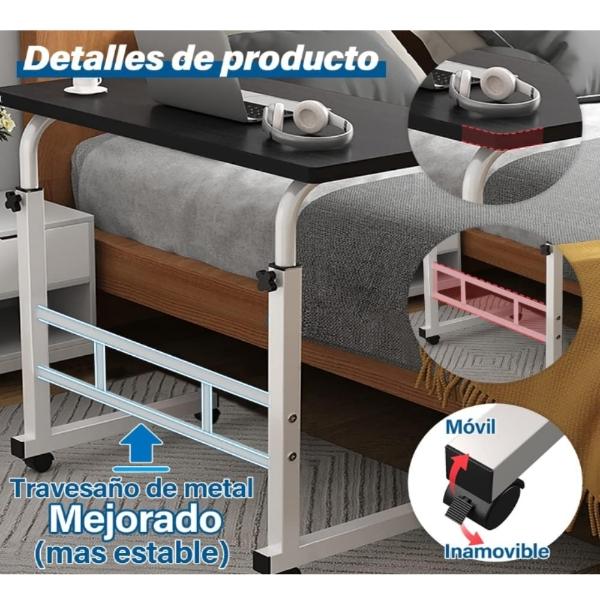 Escritorio móvil laptop oficina casa ajustable 