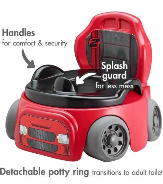 Entrenador de baño carrito infantil  2 en 1