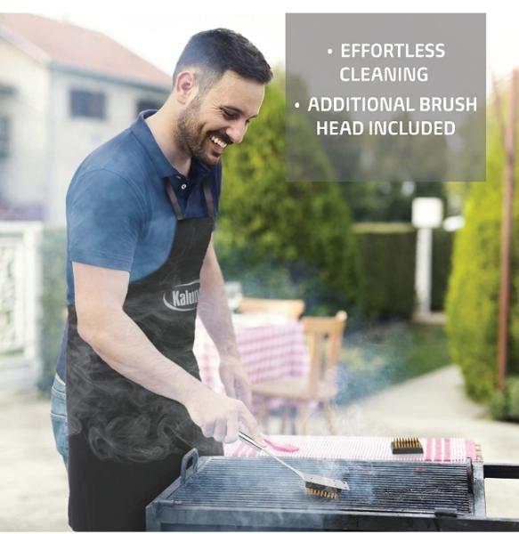 Juego para parrilla de lujo profesional acero inoxidable con estuche 