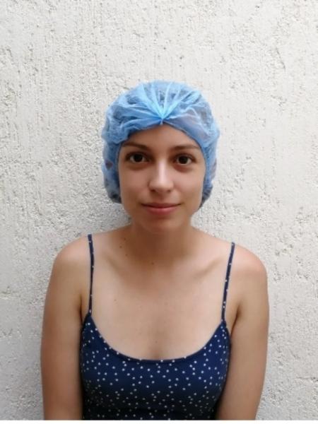 Gorro paciente plisado con elástico desechable 100 piezas