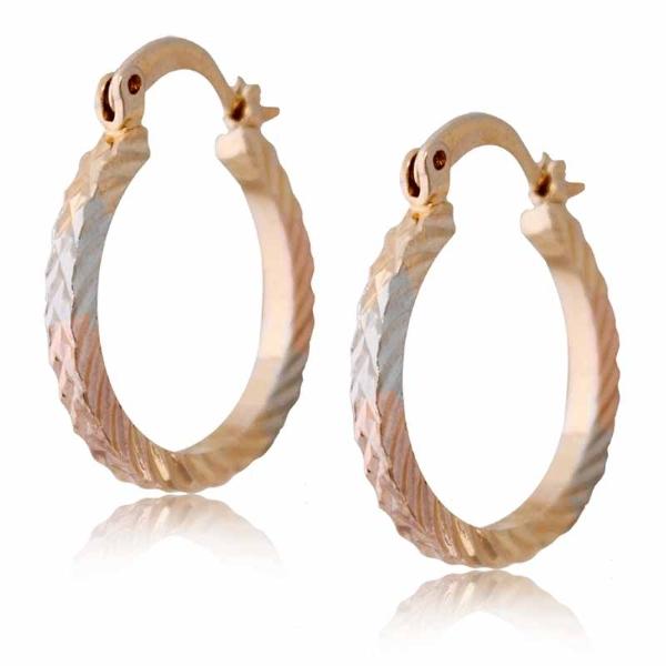 Arracada Arete Oro 18k Laminado 