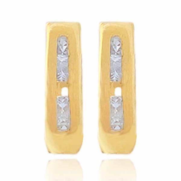 Arracada Arete Oro 18K Laminado