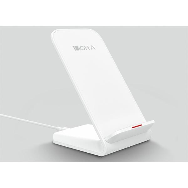 Soporte con cargador inalámbrico Qi 2.6A Blanco
