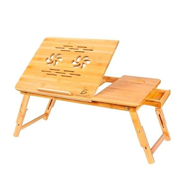 Mesa De Cama Bamboo Con Base ventilada