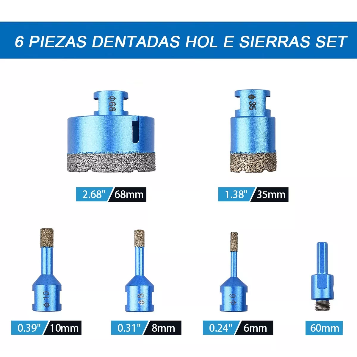 Broca Copa Esmeril M14 Para Mármol