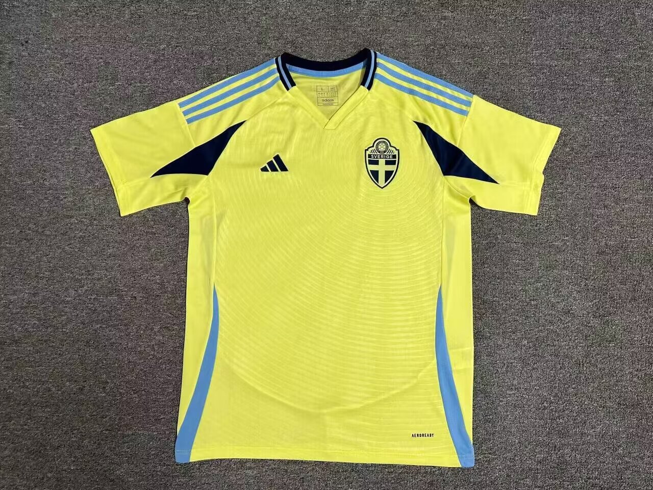 Nuevo! Jersey Suecia Eurocopa 2024/2025 Titular Local Amarilla Talla L.