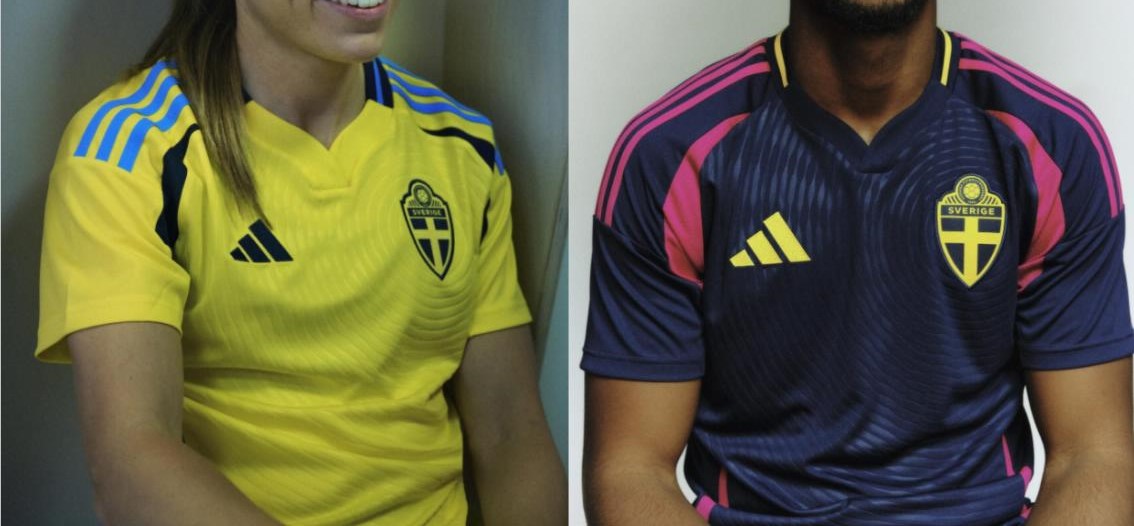 Nuevo! Jersey Suecia Eurocopa 2024/2025 Visita Azul Talla M.