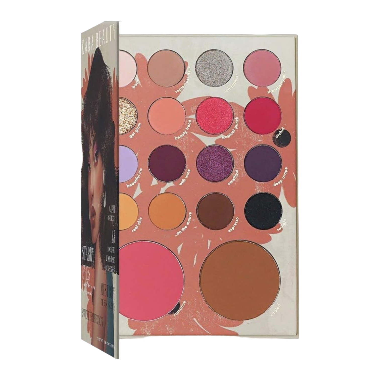 Paleta De Sombras Starry Eyes Kara Beauty