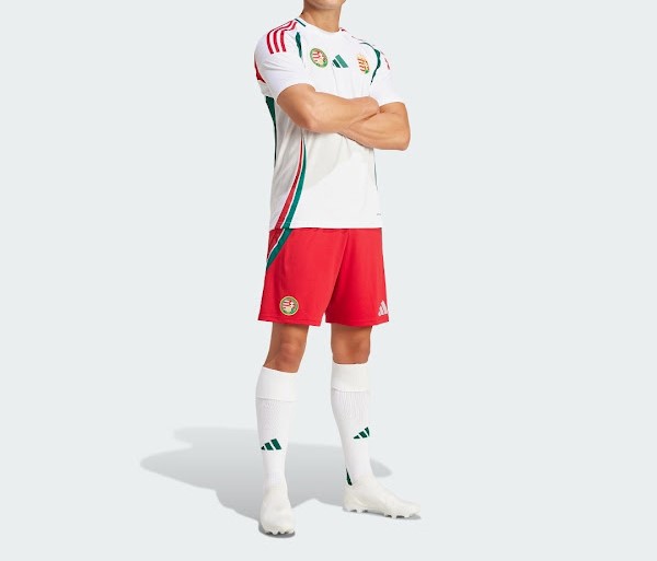 Nuevo! Jersey Hungria Eurocopa 2024/2025 Visita Blanca Talla L.