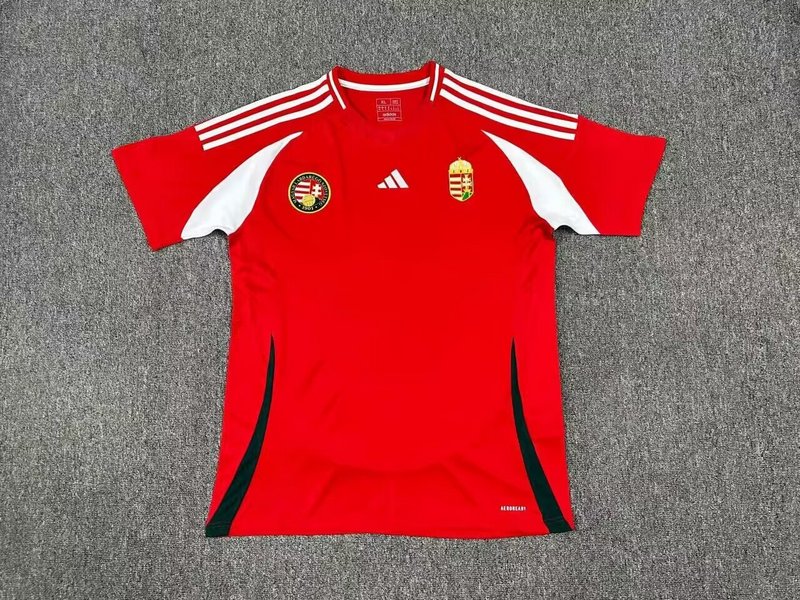 Nuevo! Jersey Hungria Eurocopa 2024/2025 Titular Local Roja Talla L.