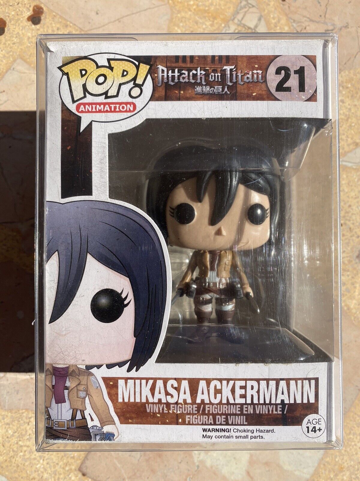 Nuevo! Funko Pop Anime Mikasa Ackermann 21 Attack on Titan