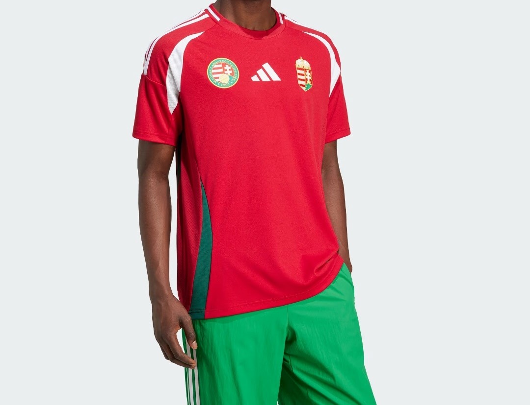 Nuevo! Jersey Hungria Eurocopa 2024/2025 Titular Local Roja Talla L.
