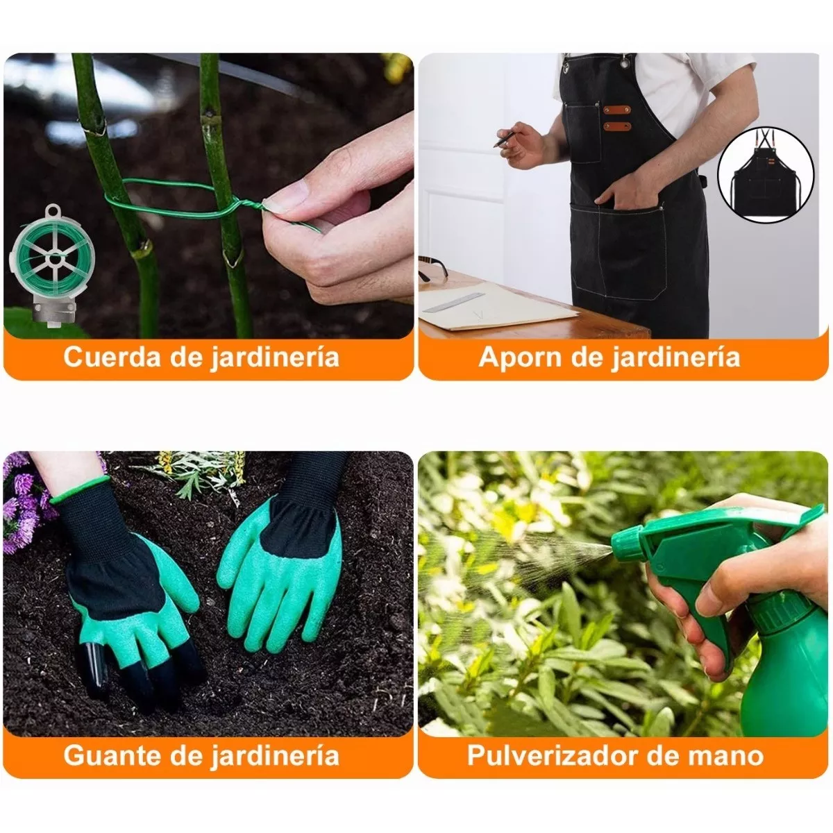 Juego De Herramientas De Jardín Kit Manual Jardinería 11pzs