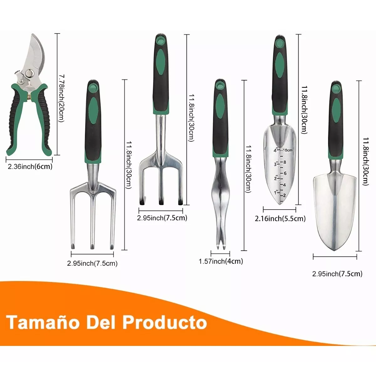 Juego De Herramientas De Jardín Kit Manual Jardinería 11pzs