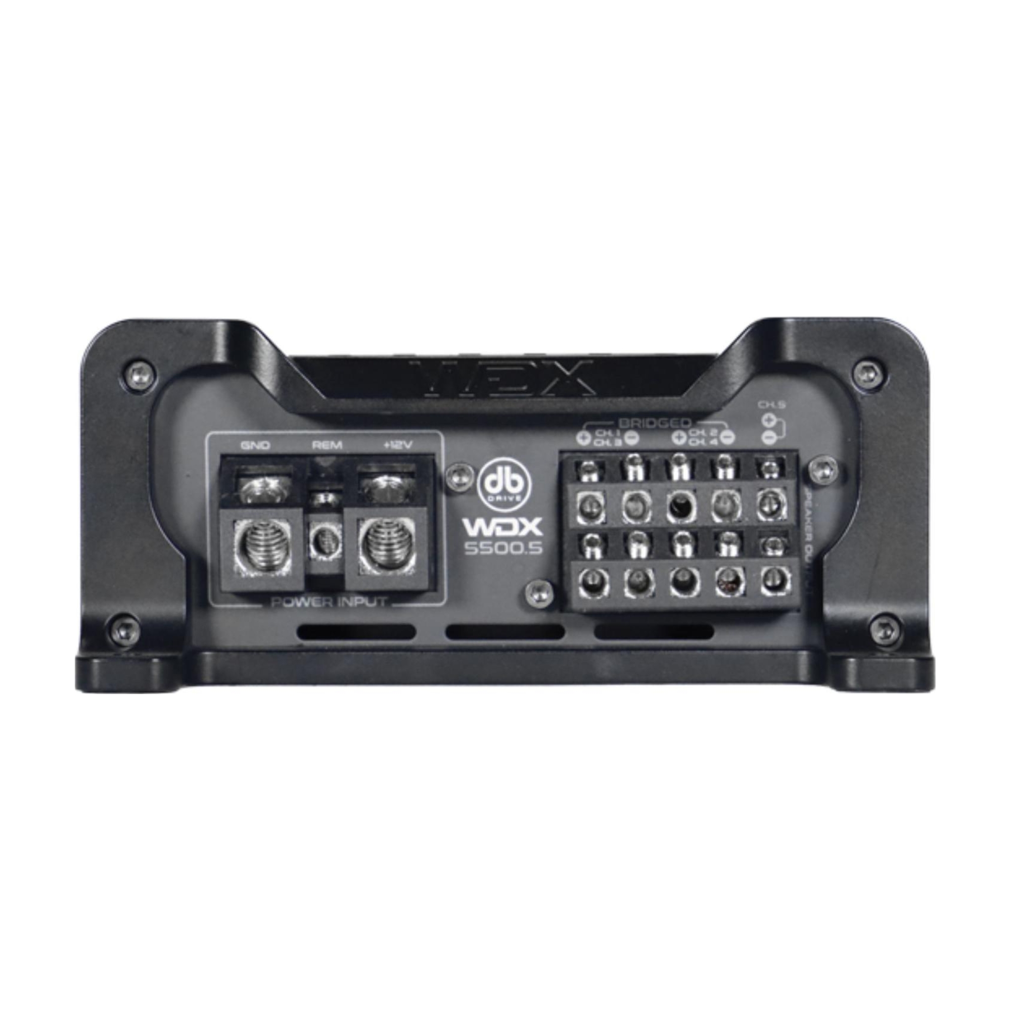 Amplificador Mini DB Drive WDX55005 2500w Clase D 5 Canales.