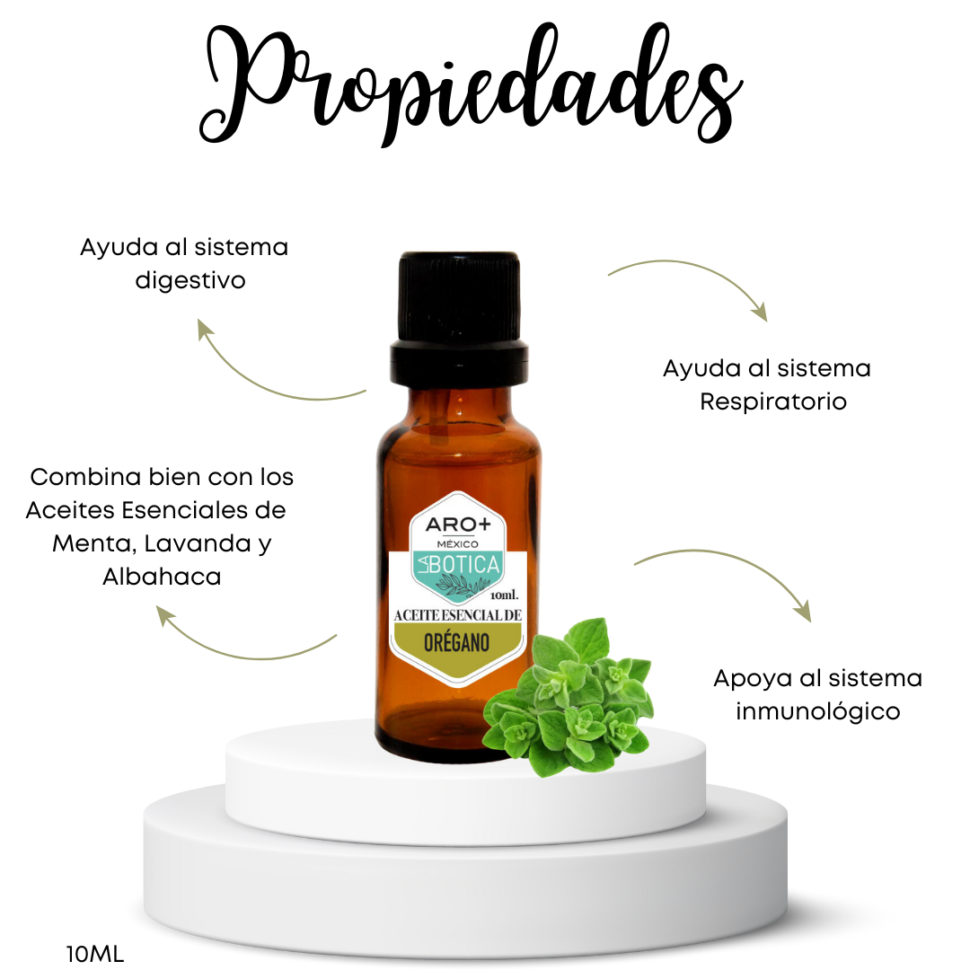 Aceite Esencial Orégano 100% Puro, Uso Terapéutico, Aromaterapia.