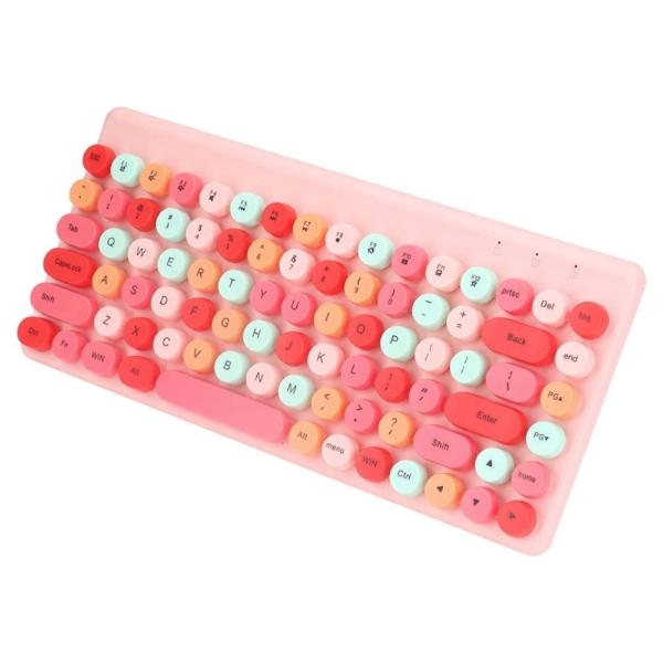 Kit Teclado y Mouse Bluetooth Gadgets&Fun Con Diseño Retro