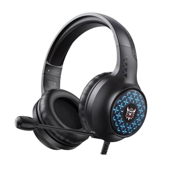 Audífonos gamer alámbricos Gadgets&Fun LED