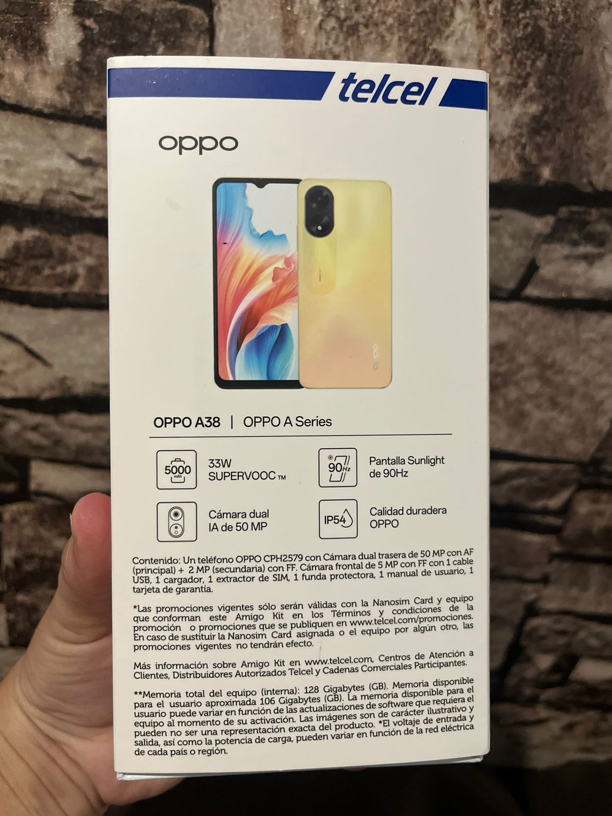OPPO A38 .