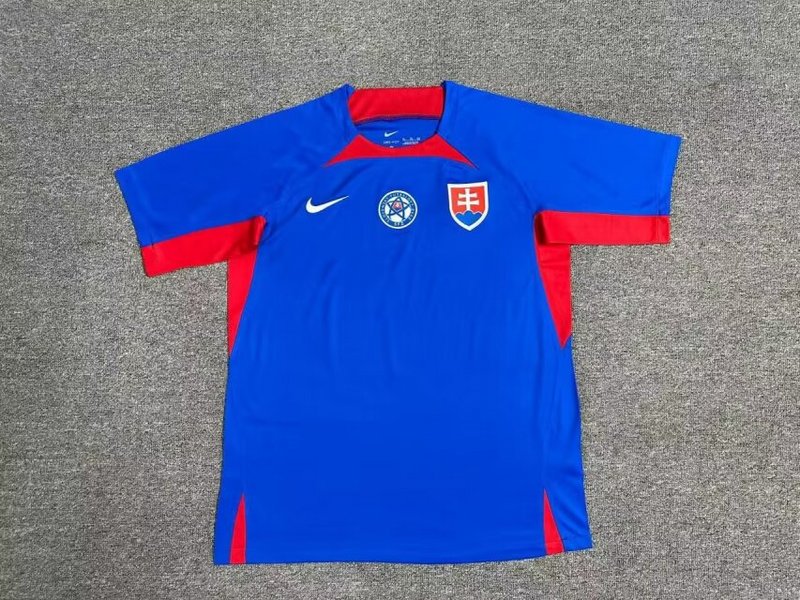 Nuevo! Jersey Eslovaquia Eurocopa 2024/2025 Titular Local Azul Talla XL.