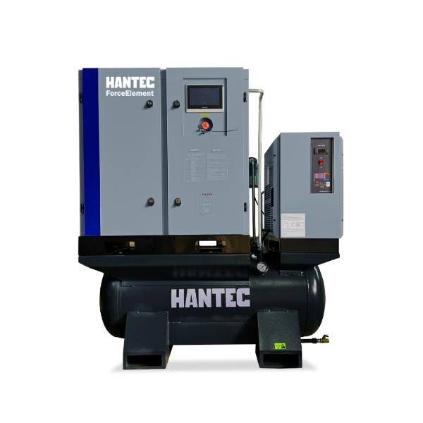 Compresor Tornillo  FORCE ELEMENT 10 HP Todo en 1 con tanque, secador y separador de partículas  