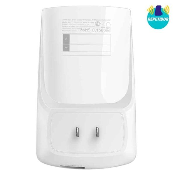 Repetidor Wifi TP-LINK TL-WA850RE inalambrico 2.4Ghz hasta 15 metros 300Mbps 