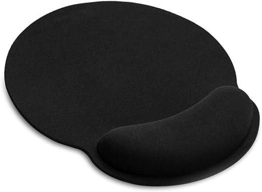 TEKXDD Mouse Pad, Alfombrilla de Ratón Ergonomic, Base de Goma Antideslizante Mousepad, Gel Cojín de Reposamuñecas para Oficina, Computadora, Computadora Portátil, Hogar, Juegos.