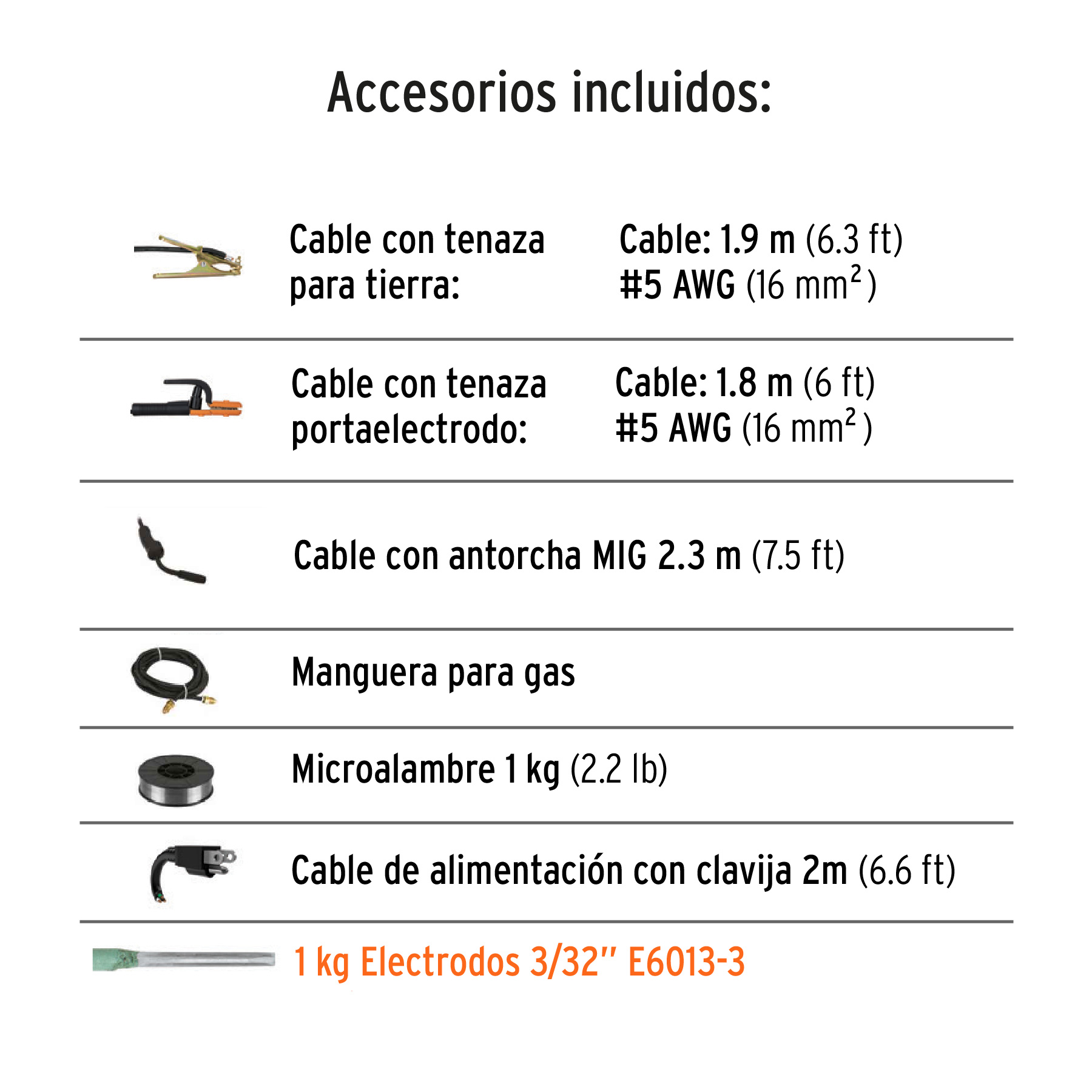 Soldadora para microalambre y electrodo Truper 130 A SOMI130X naranja