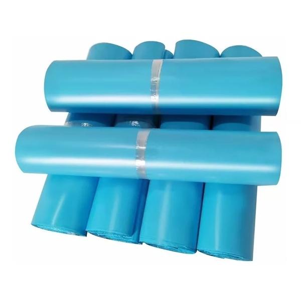 100 Bolsas Envíos Empaques Mediana 25x33+4 Cm Resistentes