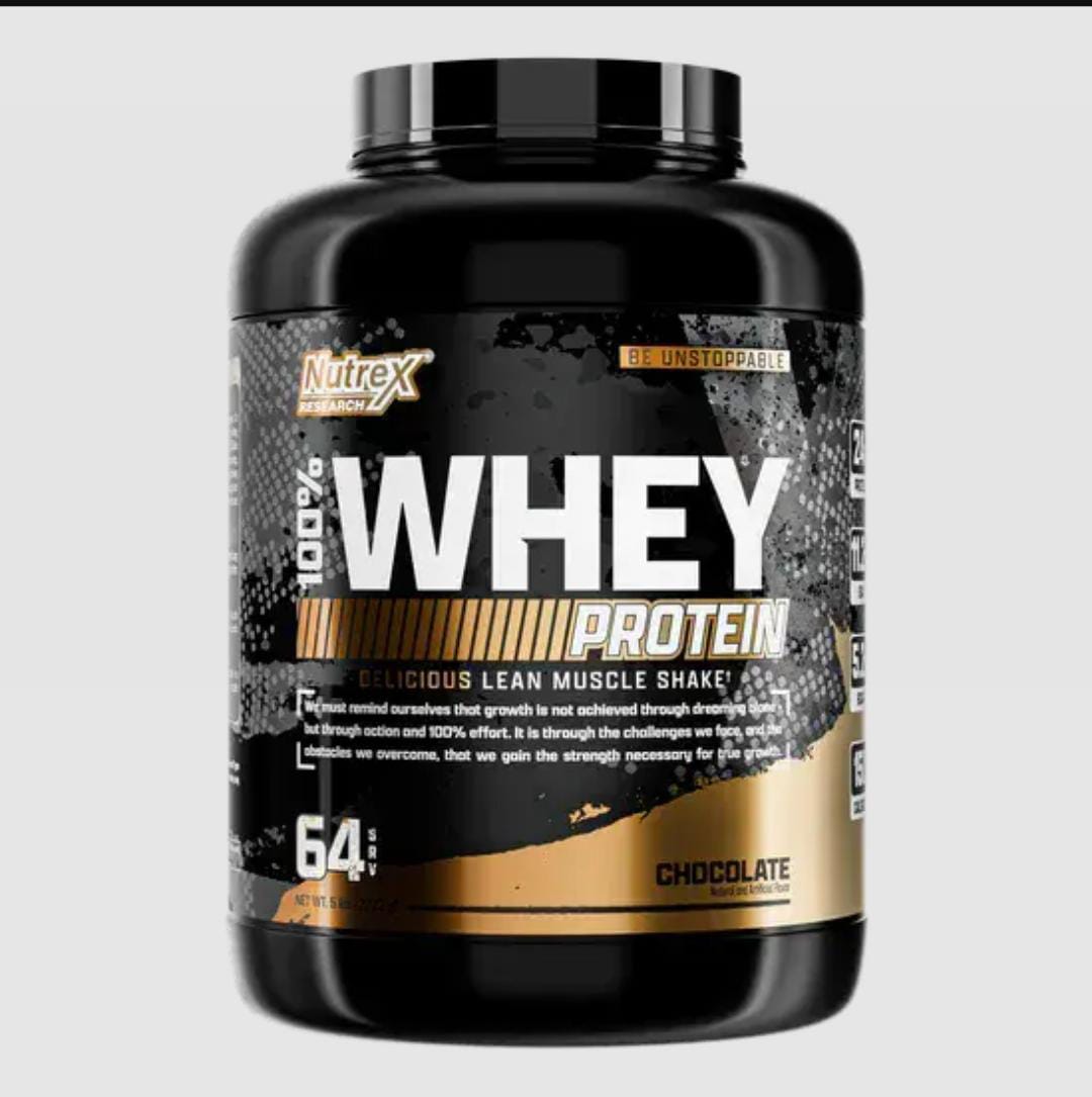 Whey Protein Nutrex 5 lbs 64 serv Chocolate .