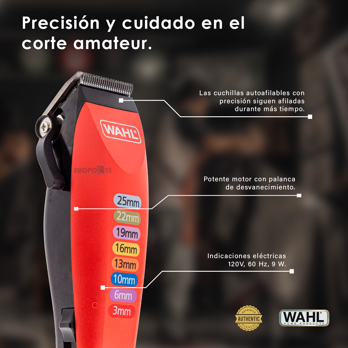 Corta cabello wahl color shops code