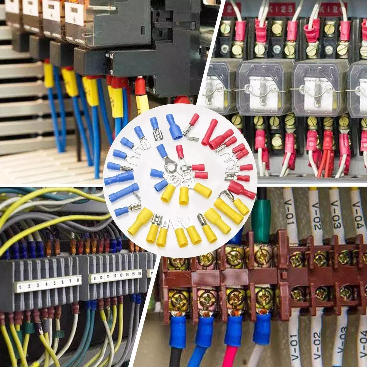 Terminales Aisladas Conductores Conector Cable Electrico 